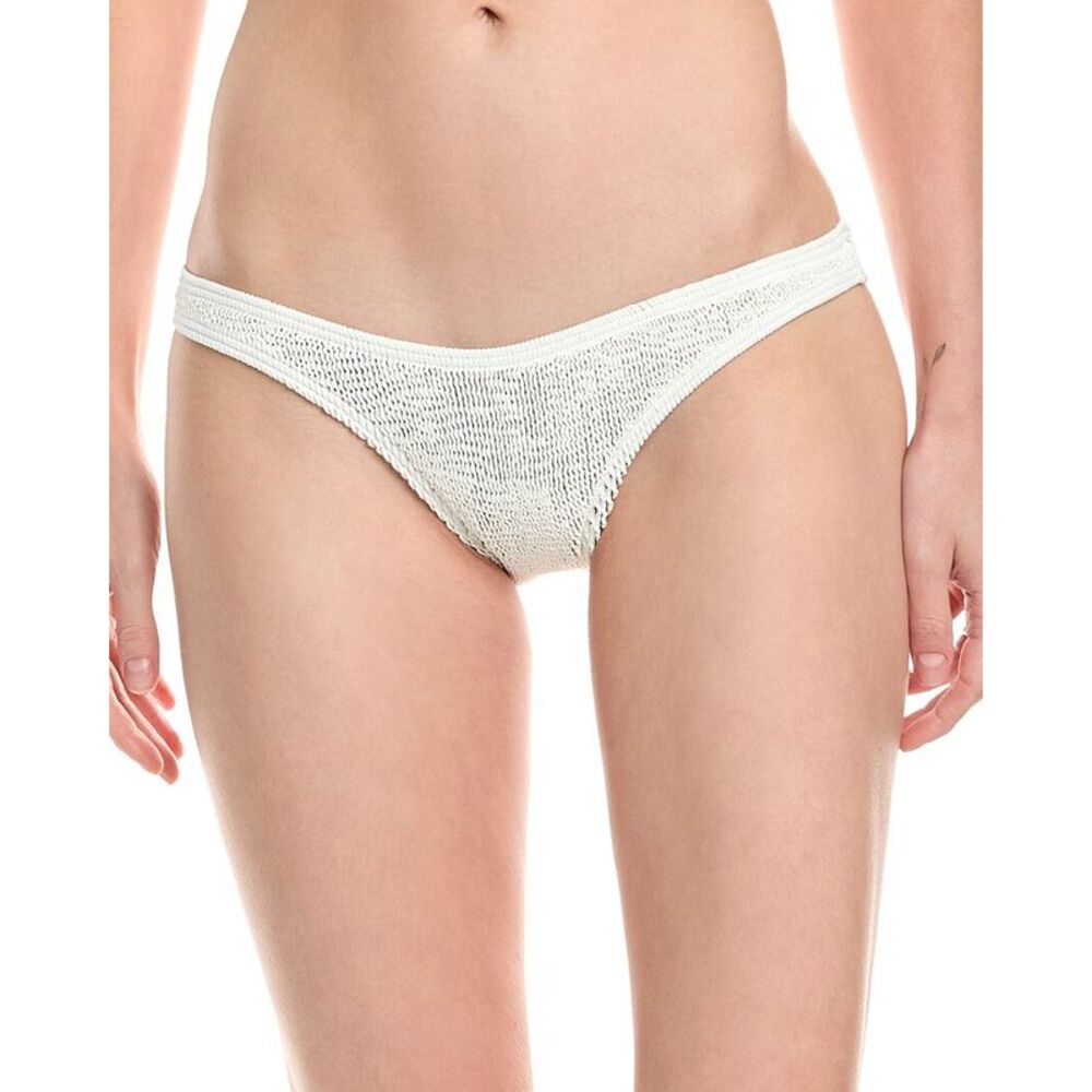 Bond-Eye Swim Womens  Sign Brief Bikini Bottom, Brown
